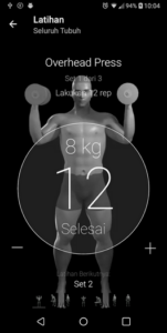 Screenshot Dumbbell Home Workout Mod APK