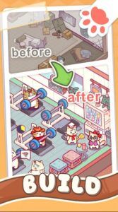 Screenshot Kitty Gym - Idle Cat Games Mod APK