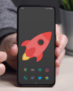 Screenshot Black Pie - Icon Pack Mod APK