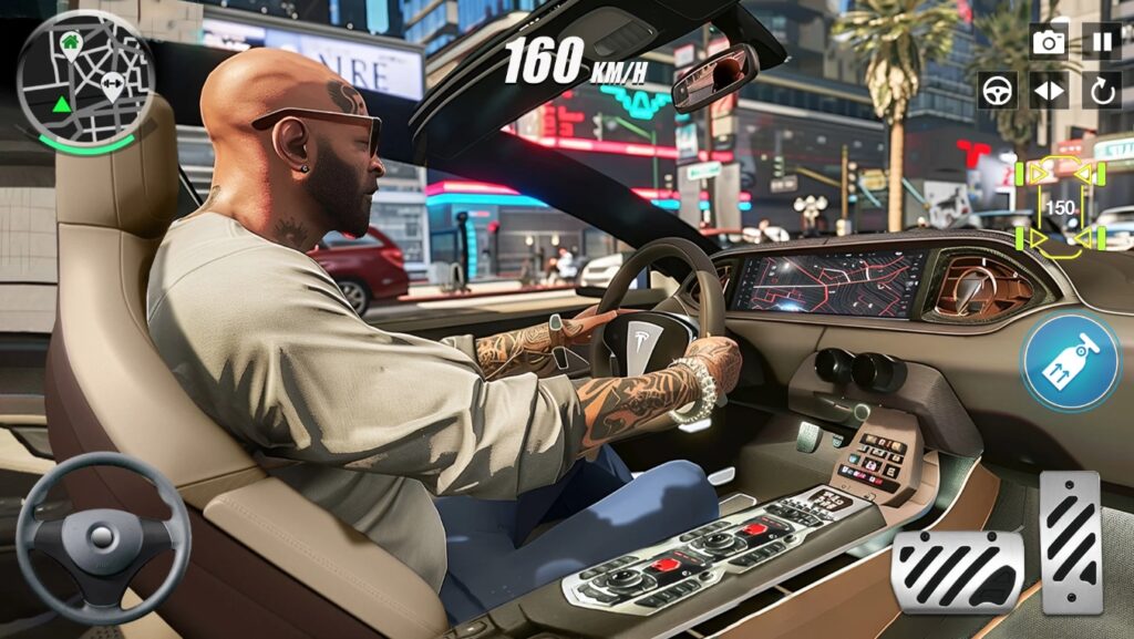 Screenshot City Driving Car Simulator 3D Mod APK