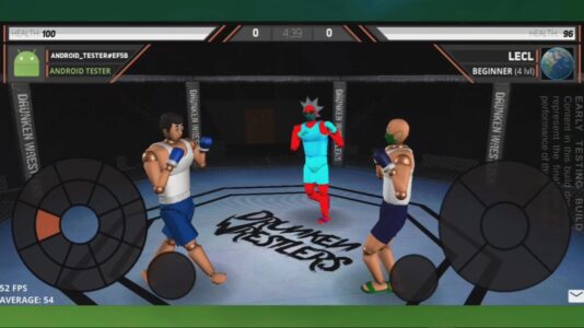 Screenshot Drunken Wrestlers 2 Mod APK