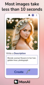 Screenshot monAI - AI Art Generator Mod APK