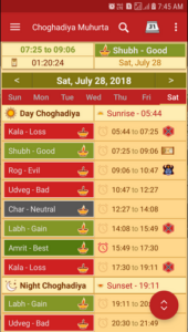 Screenshot Hindu Calendar - Drik Panchang Mod APK