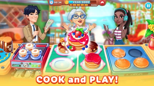 Screenshot Chef & Friends: Cooking Game Mod APK