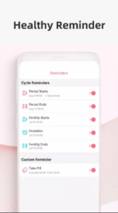 Screenshot Period tracker by PinkBird Mod APK