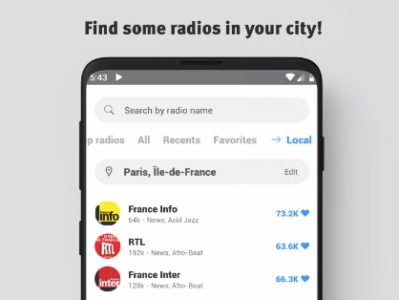 Screenshot World Radio FM Online Mod APK