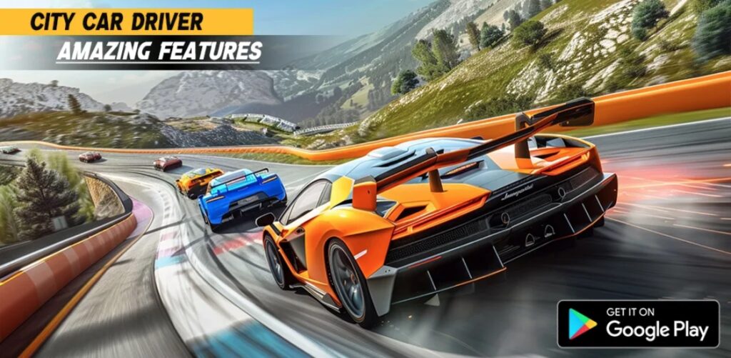 Screenshot City Driving Car Simulator 3D Mod APK