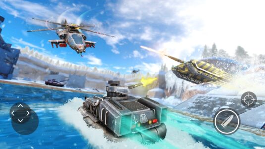 Screenshot Massive Warfare: Tanks PvP Mod APK