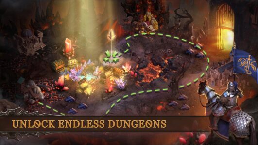 Screenshot Dungeon & Heroes: 3D RPG Mod APK