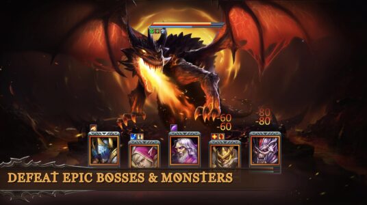 Screenshot Dungeon & Heroes: 3D RPG Mod APK