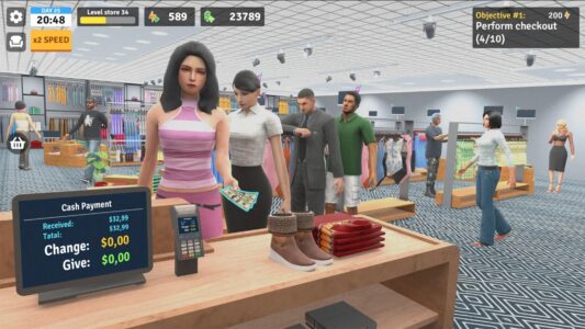 Screenshot Fashion Store Simulator Mod APK