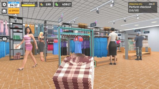 Screenshot Fashion Store Simulator Mod APK