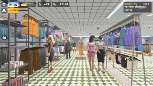 Screenshot Fashion Store Simulator Mod APK