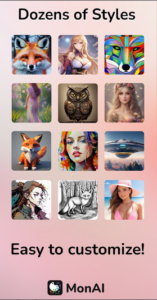 Screenshot monAI - AI Art Generator Mod APK