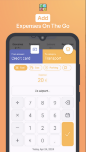 Screenshot 1Money: expense tracker budget Mod APK