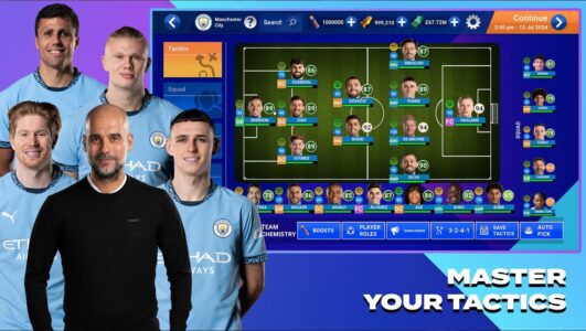 Screenshot Soccer Manager 2025 Football Mod APK