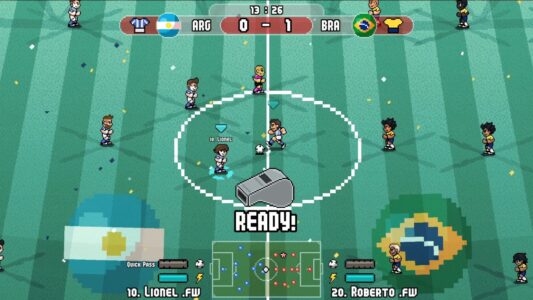 Screenshot Pixel Cup Soccer - Ultimate Mod APK