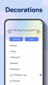 Screenshot Fancy Fonts – Cool Fonts & Sty Mod APK