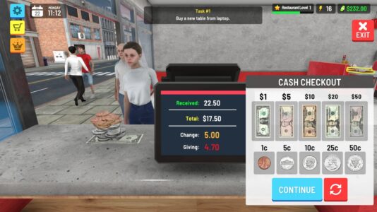 Screenshot Burger Station Simulator 3D! Mod APK