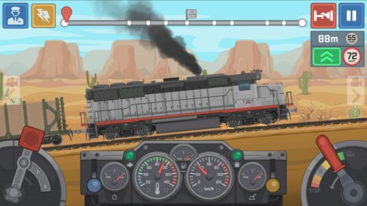 Screenshot Train Simulator: Railroad Game Mod APK