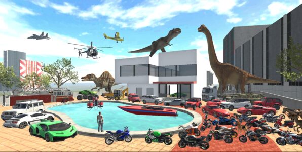 Screenshot Indian Bikes Driving 3D Mod APK