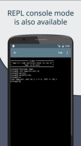 Screenshot Cxxdroid - C/C++ compiler IDE Mod APK