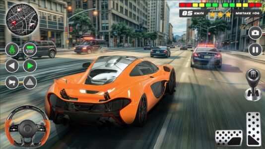 Screenshot Traffic Driving 3D: Racing Car Mod APK