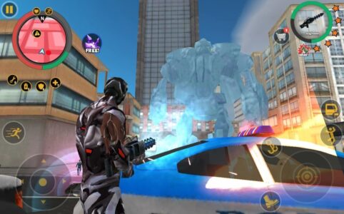 Screenshot Rope Hero 3 Mod APK