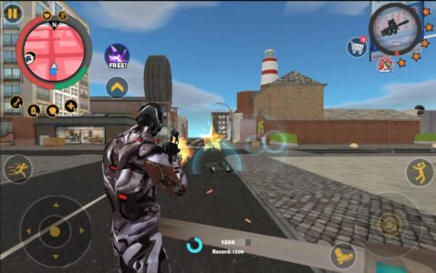 Screenshot Rope Hero 3 Mod APK