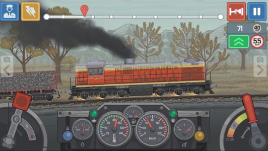 Screenshot Train Simulator: Railroad Game Mod APK