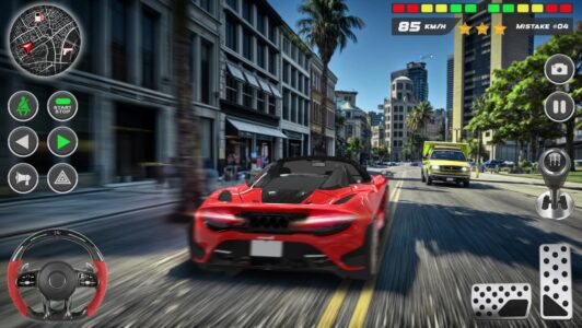 Screenshot Traffic Driving 3D: Racing Car Mod APK