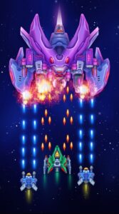 Screenshot Space Galaxy: Alien Shooter Mod APK