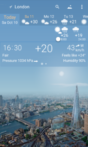 Screenshot YoWindow Weather Unlimited Mod APK