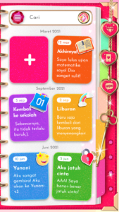 Screenshot Unicorn Diary (lock - PIN) Mod APK