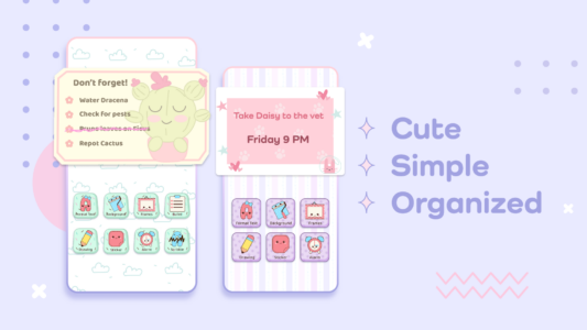 Screenshot Niki: Cute Notes App Mod APK