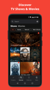 Screenshot Showly: Track Shows & Movies Mod APK