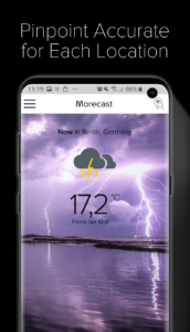 Screenshot Weather & Radar - Morecast Mod APK