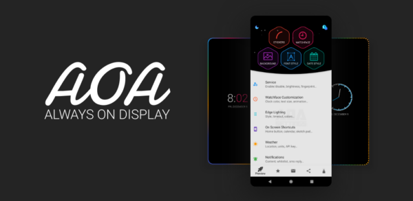 Screenshot AOA: Always on Display Mod APK