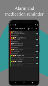 Screenshot Alarm and Pill Reminder Mod APK