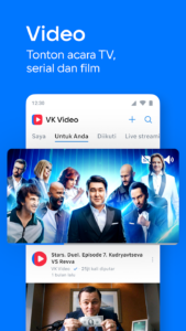 Screenshot VK: music video messenger Mod APK