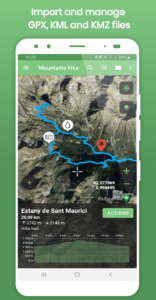 Screenshot Tracklia: GPX KML KMZ & maps Mod APK