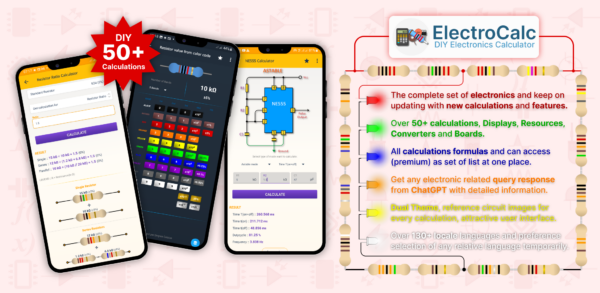 Screenshot ElectroCalc - Electronics Mod APK