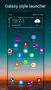 Screenshot Newlook Launcher - Galaxy Star Mod APK