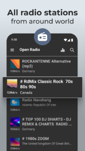 Screenshot Open Radio - Online FM Radio Mod APK