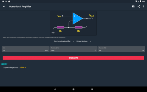 Screenshot ElectroCalc - Electronics Mod APK