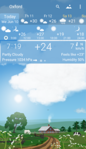 Screenshot YoWindow Weather Unlimited Mod APK