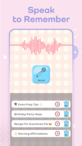 Screenshot Niki: Cute Notes App Mod APK