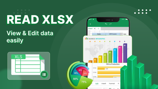 Screenshot Edit XLSX Spreadsheets Reader Mod APK