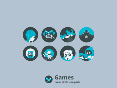 Screenshot Timus Spin: Dark Icon Pack Mod APK