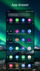 Screenshot Newlook Launcher - Galaxy Star Mod APK